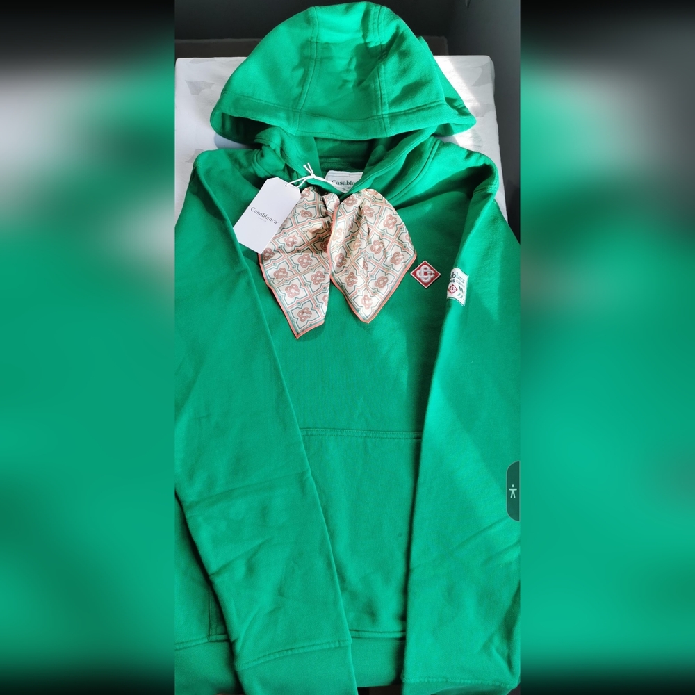 Scarf Hooded Sweatshirt Casablanca L International